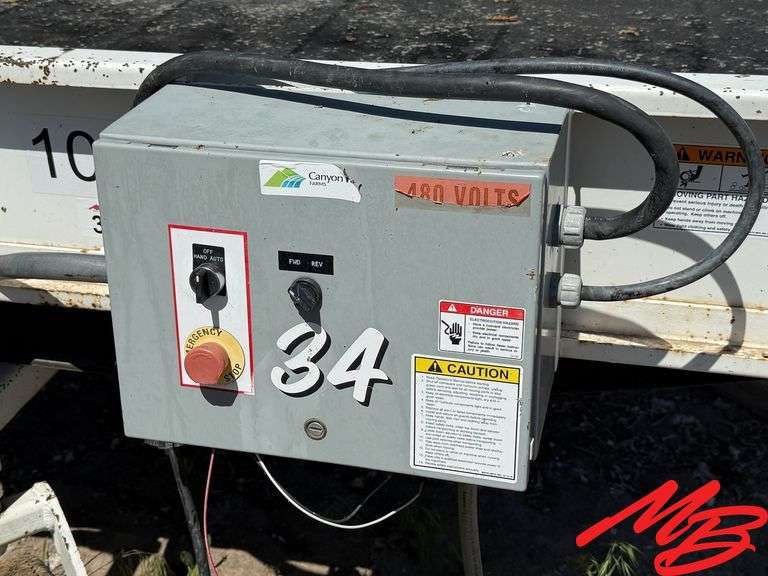 40' Mayo 36" Conveyor, 480-volt, 3-ph