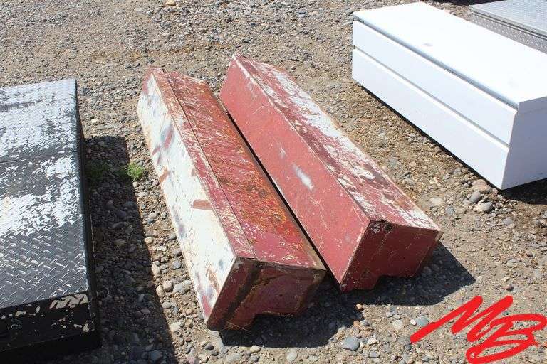 (2) Side Mount Pickup Tool Boxes 69"x 11"