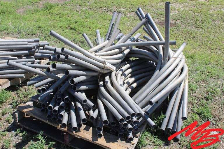 (100) Aluminum Single Bend 1 1/2" Syphon Tubes