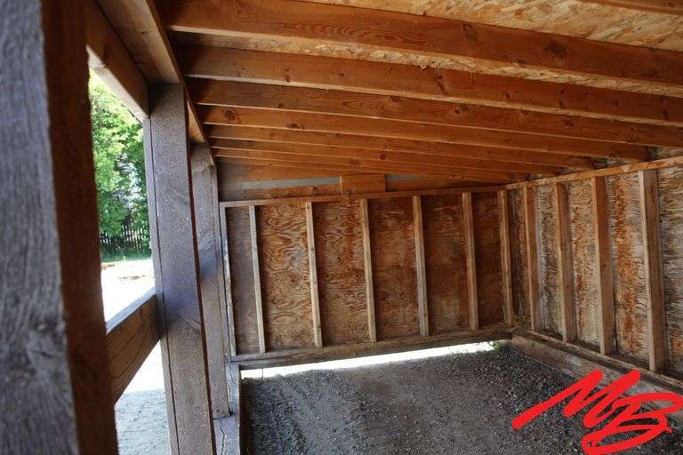 S Bar S Calf Shed, 16'x8'x6'