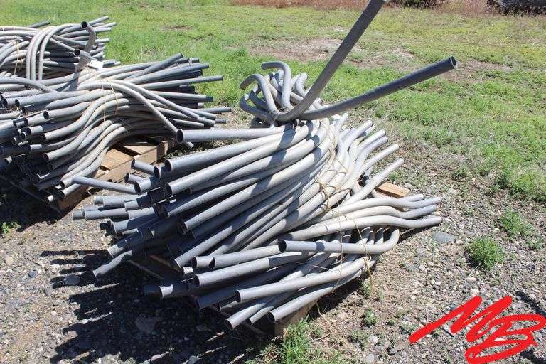 (100) Aluminum Double Bend 1 1/2" Syphon Tubes
