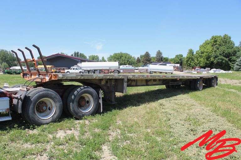1996  Wanco   Flatbed/Step-Deck Semi Trailer, 48’