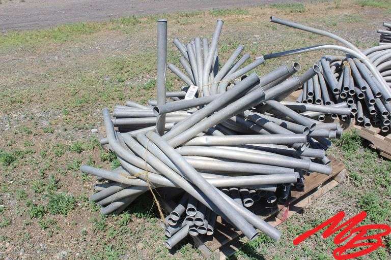 (100) Aluminum Single Bend 1 1/2" Syphon Tubes