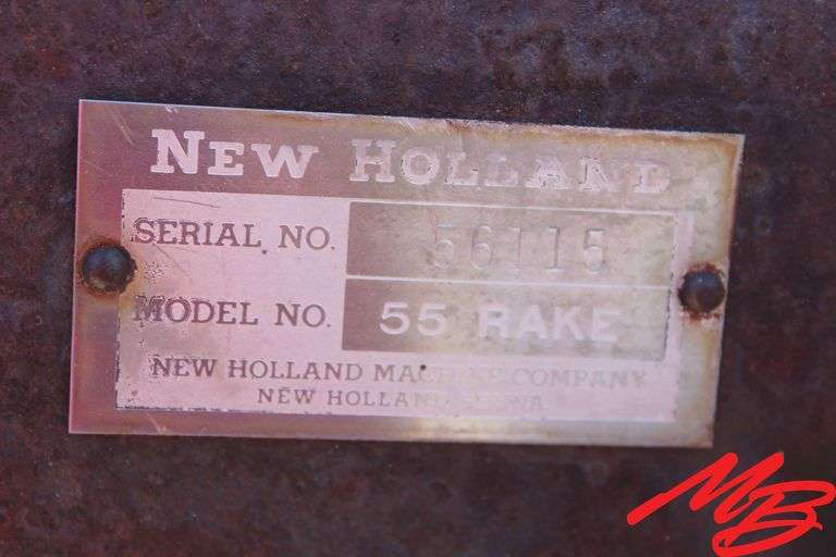 New Holland 55 Side Delivery Rake 10'