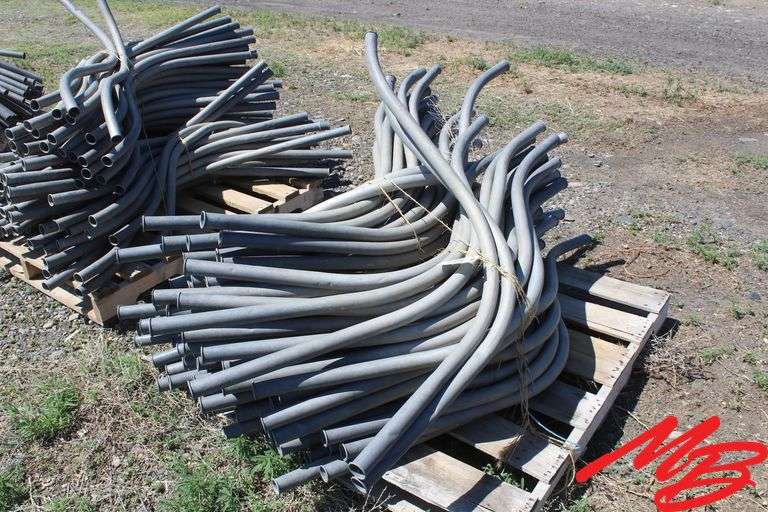 (100) Aluminum Double Bend 1 1/2" Syphon Tubes