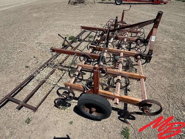 10' S-Tine Cultivator w/Drag Harrows, 3-Point
