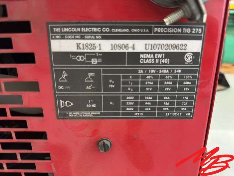 Lincoln Electric Precision Tig Welder