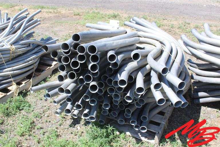 (100) Aluminum Double Bend 2" Syphon Tubes