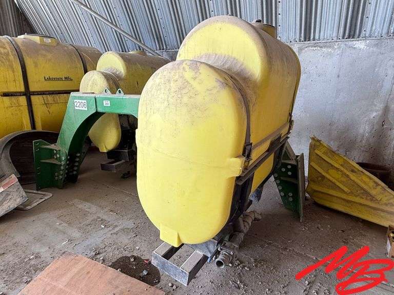Pair of 250-Gallon Saddle Tanks *Fits 9 Series John Deere Tractors