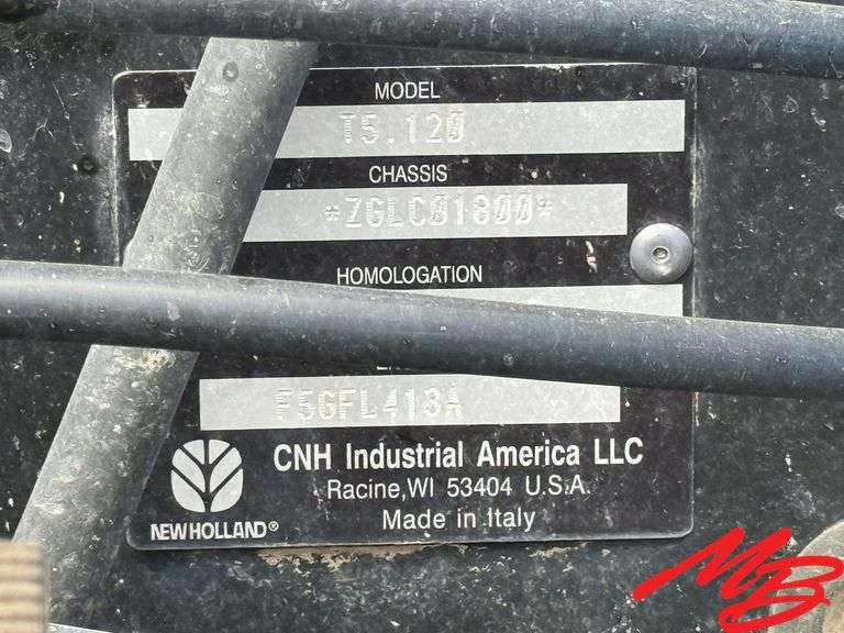 2018 New Holland T5.120 Tractor