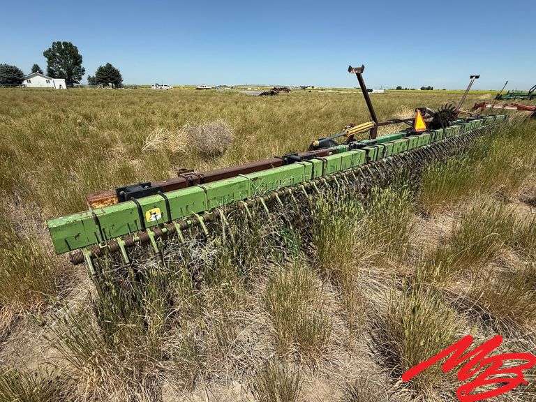Custom Built 40' John Deere Rotary Hoe, Hydraulic Fold