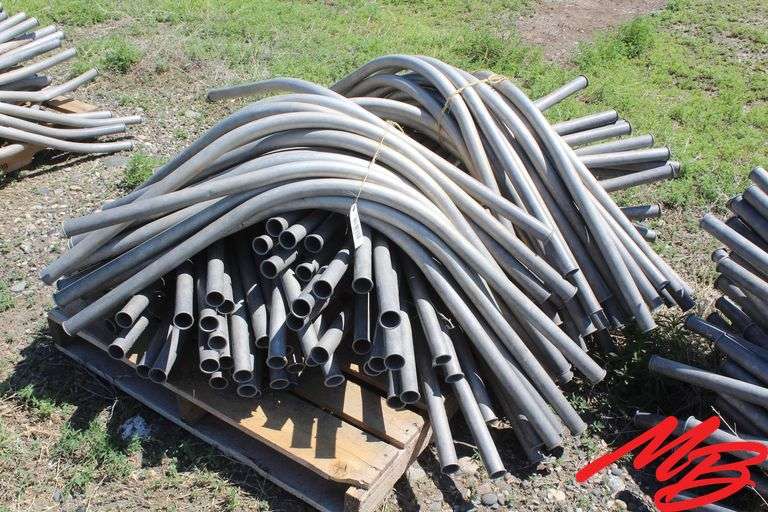 (100) Aluminum Single Bend 1 1/2" Syphon Tubes