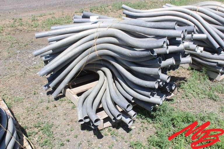 (100) Aluminum Double Bend 2" Syphon Tubes