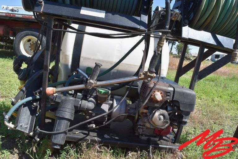 Skid Mount Fire Fighter/ Sprayer 150gal & 110gal Tanks
