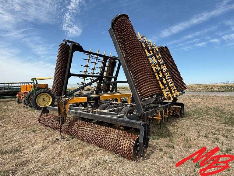 30' Northside Welding Roller Harrow
