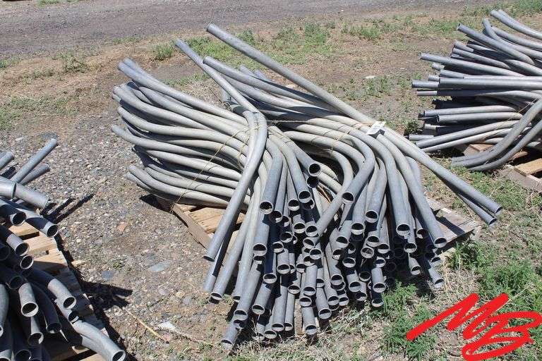 (100) Aluminum Double Bend 1 1/2" Syphon Tubes