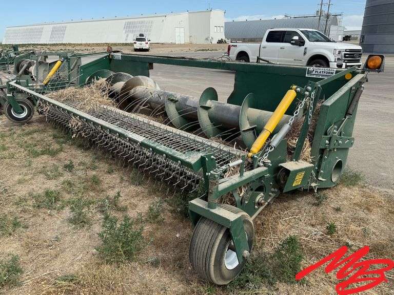 2016 Pickett 15' Combine Platform & Bean Pickup Head *Fits New Holland combines