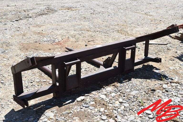 Shop Built Bale Spear w/Loader Mount 57" Spears