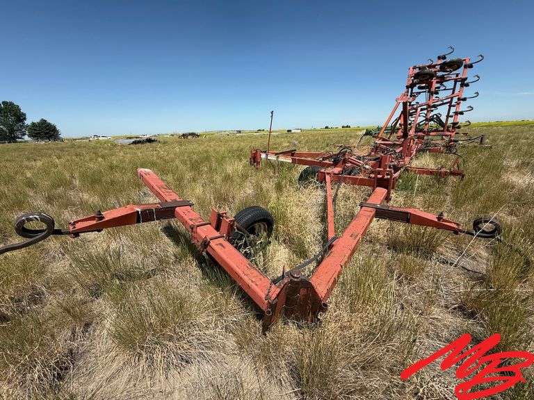 45' Heavy Duty 2-Bar Tool Bar, Hydraulic Fold