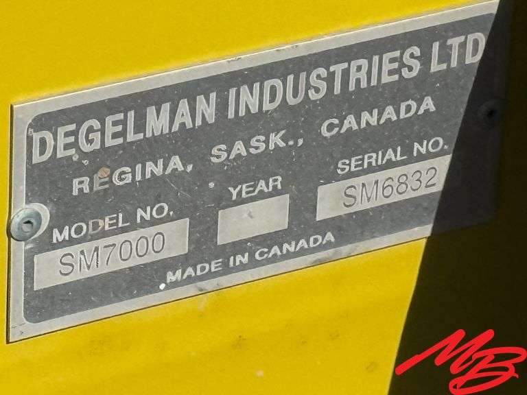 50' Degelman Strawmaster 7000 Series Heavy Harrow