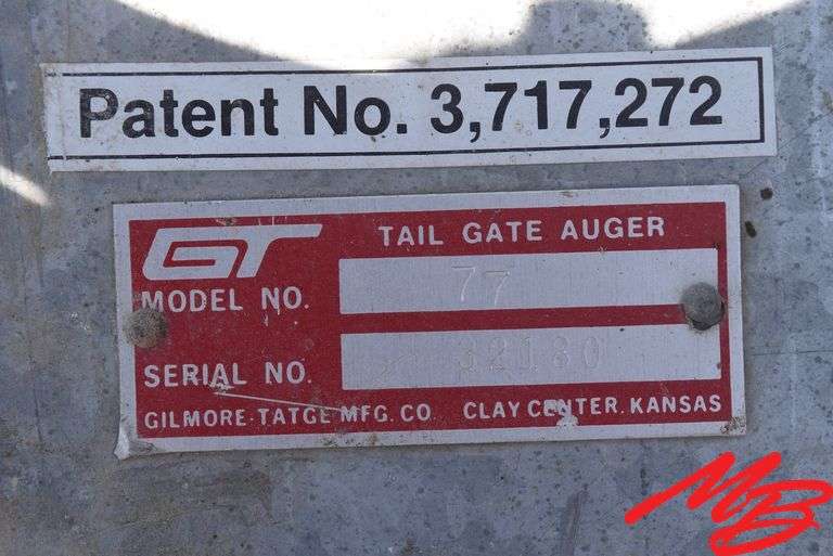 Gilmore-Tatge 77 Gate Drill Fill 5"