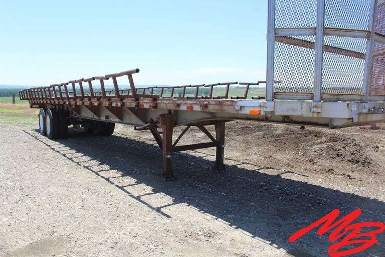 1989  Utility  Flatbed Semi Trailer  48'