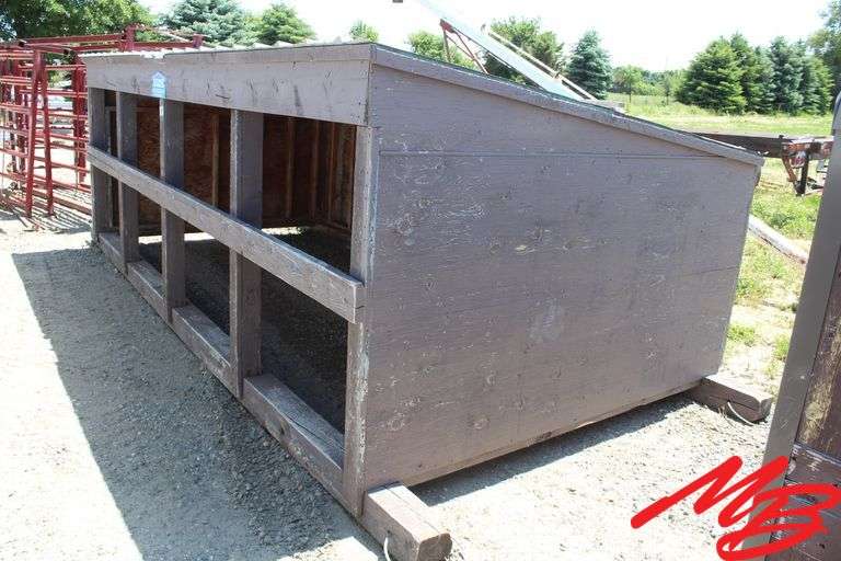 S Bar S Calf Shed, 16'x8'x6'