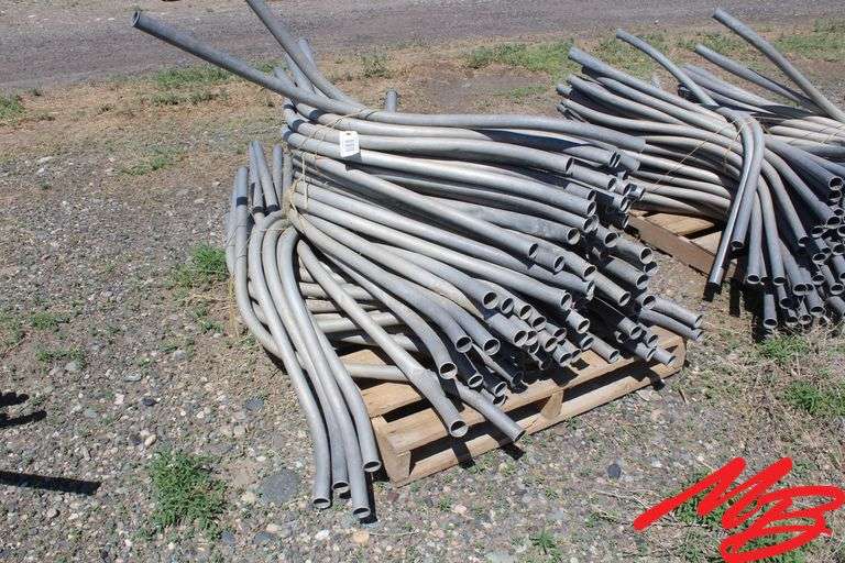 (100) Aluminum Double Bend 1 1/2" Syphon Tubes