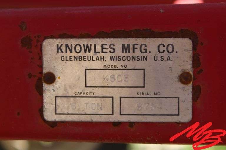 Knowles  Hay Trialer  20'6"x11'