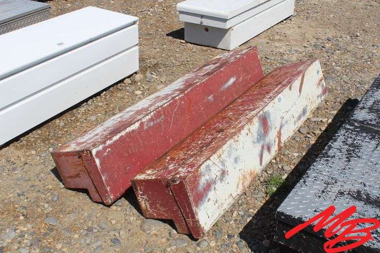 (2) Side Mount Pickup Tool Boxes 69"x 11"