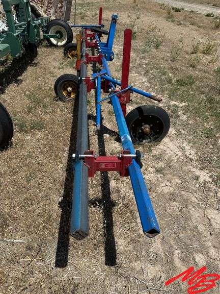 24' Double Tool Bar w/Gauge Wheels, 3-Point