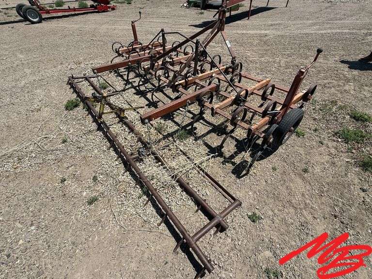 10' S-Tine Cultivator w/Drag Harrows, 3-Point