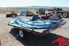 Solar  Elite SS  Rubber Raft 14' w/2020 Canyon Trailer