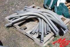 (17) Aluminum Single Bend 2" Syphon Tubes