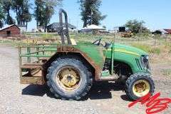 John Deere  4120 Tractor w/Steel Cage