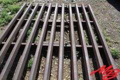 Cattle Guard 8'x 78"x 8" w/24" Flip UP for Clean Out