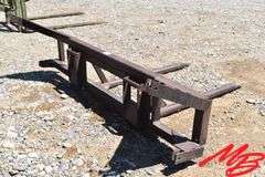 Shop Built Bale Spear w/Loader Mount 57" Spears
