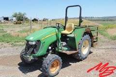 John Deere  4120 Tractor w/Steel Cage