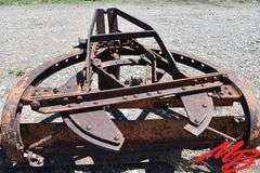 10' Shop Built Terracing Blade, 3pt, Manual Angle