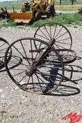 Antique Steel Wheel Running Gear w/40" Wheels