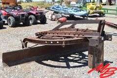 10' Shop Built Terracing Blade, 3pt, Manual Angle