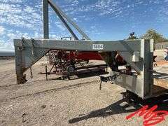 1987 Walton 27' Gooseneck Flatbed Tilt Trailer
