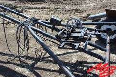 Brandt 50'x 7" Grain Auger w/Manual Mover
