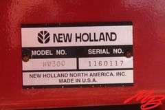New Holland  HW300 Swather w/ NH Haybine HS Series 12' Header
