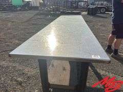 8’ Heavy Duty Metal Table