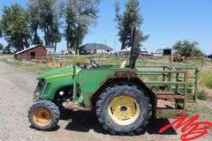 John Deere  4120 Tractor w/Steel Cage