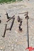 Antique Asst Hand Pumps & Horse Yoke