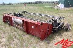 Case-IH  1015 Pickup Header  13' w/13' MacDon Rake up Pickup