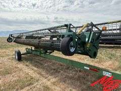 2016 Pickett 22' Combine Platform & Bean Pickup Head w/Header Trailer *Fits John Deere combine.