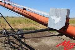 Brandt 50'x 7" Grain Auger w/Manual Mover
